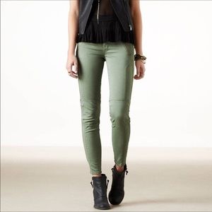 American Eagle Super Stretch Moto Jeggings
